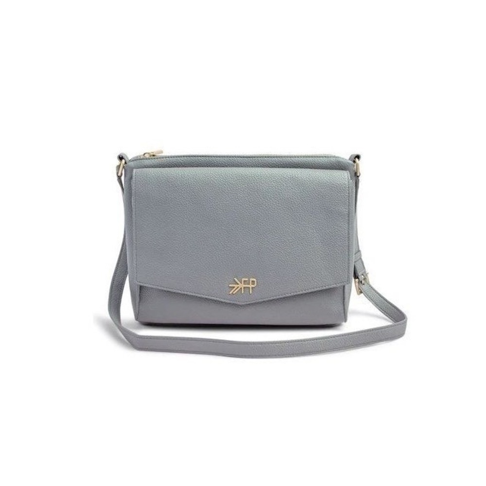 Freshly Picked Classic Crossbody Diaper Bag NWT Vegan Leather Gold Hardware